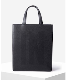 Valextra | 310200 boxy small tote bag invisible black(トートバッグ)