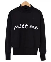 MEETME | meet me 高領短板上衣(その他トップス)