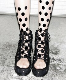 proef | Polka dot (black)(レギンス/スパッツ)