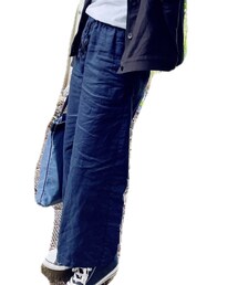 無印良品 | リネンストレートパンツ(その他パンツ)