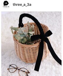 THREE A | かごバッグ