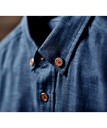 TAKI | 日本布藍染織紋襯衫(シャツ/ブラウス)