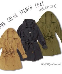 Ungrid | ラウンドカラートレンチコート(トレンチコート)