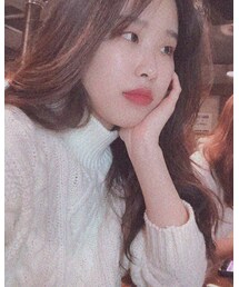 AZUL by moussy | ビッグケーブルニット(ニット/セーター)