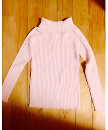 FUN | オフショルダーリブニット(ニット/セーター)