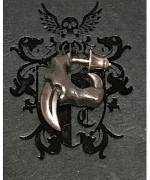 Bloody Mary | シルバークリーチャー期。クローアップスタッドピアス。(ピアス（片耳用）)