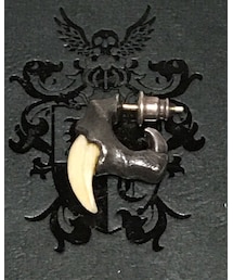 Bloody Mary | シルバー925/象牙。シルバークリーチャー期。クローアップスタッドピアス(ピアス（片耳用）)