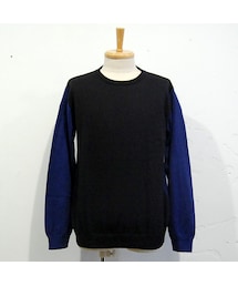 OUTPUT | Cotton Crew neck Knit(ニット/セーター)