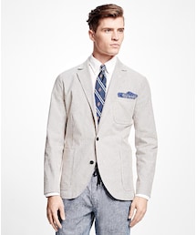 BROOKS BROTHERS |  Red Fleece ストライプ　ジャケット(テーラードジャケット)