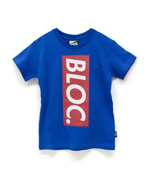 BLOC | ブロックボックスロゴTEE(ブルー)(Tシャツ/カットソー)