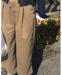 SOMETHING | チノパンツ