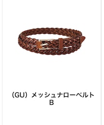 GU | メッシュナローベルトB(ベルト)