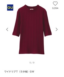 GU | Tシャツ/カットソー