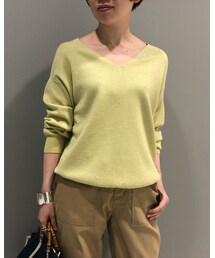 RIVE DROITE | ラメコクーンV/NKN(ニット/セーター)