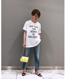 RIVE DROITE | ロゴオーバーサイズTee(Tシャツ/カットソー)