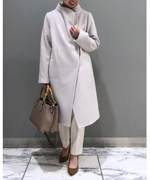 RIVE DROITE | ビーバーボトルネックコート(その他アウター)