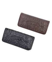 Subciety | LEATHER WALLET -PAISLEY LONG-(財布)