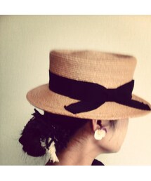 arth | arth straw canotier(ハット)