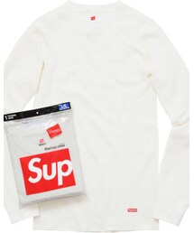 Supreme  | Supreme Thermal Crew Neck Shirt(Tシャツ/カットソー)