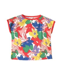 80’ｓ　花柄トップス(Tシャツ/カットソー)