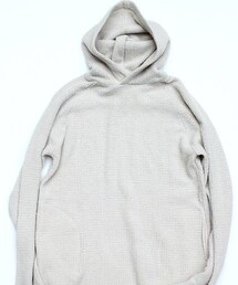 bukht | waffle parka boucle yarn(パーカー)