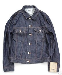 YAECA | denim jacket （13.5oz denim） -one wash-

(デニムジャケット)