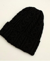 HIGHLAND 2000 | alpaca cable bobcap
(ニットキャップ/ビーニー)
