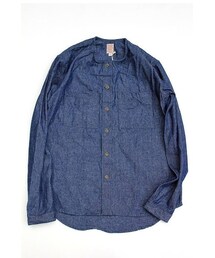 SUNDAY WORKS | frown shirts -one wash-(ノーカラージャケット)