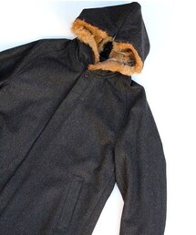 bukht | cadet coat (cashmere melton) -black-
(その他アウター)