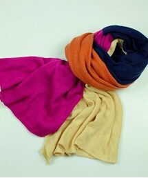 KHATA | cashmere stole -panel-(マフラー)