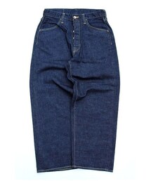 HURRAY HURRAY |  wide ankle pants -one wash-(デニムパンツ)