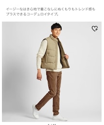 UNIQLO | EZYスキニーフィットコーデュロイジーンズ(パンツ)