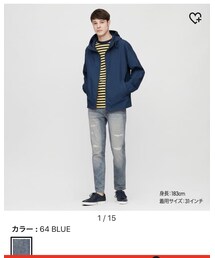 UNIQLO | ウルトラストレッチスキニーフィットジーンズ(デニムパンツ)