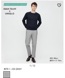 UNIQLO | 感動パンツ（ウルトラライト・チドリ）(スラックス)