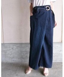 STOF | タイワイドジーンズ(デニムパンツ)