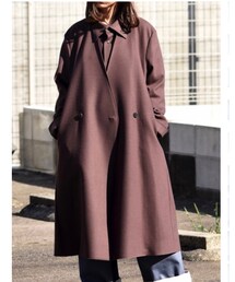 ETHOSENS | メルトンカットオフレイヤーコート 2020AW(その他アウター)