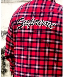 Supreme  | Supreme Arc Logo Quilted Flannel Shirt(シャツ/ブラウス)