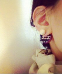 matoriのピアス☆キャッチが両方使えて便利◎(ピアス（両耳用）)