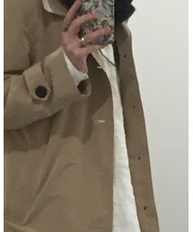 used | ステンカラーコート