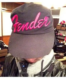 LAD MUSICIAN | フェンダーの赤ロゴ★(キャップ)