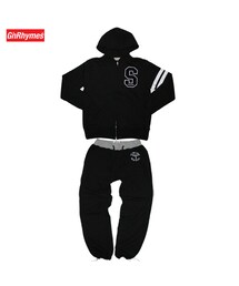 GINRHYMES | GINRHYMES/ SWEAT SET UP/BLACK(スウェット)
