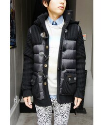 BARK | Bark　ニットダッフルコート(ダッフルコート)