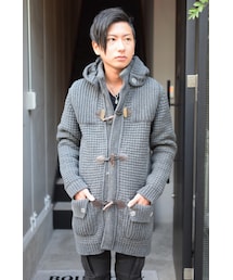 BARK | Bark ニットダッフルコート(ダッフルコート)