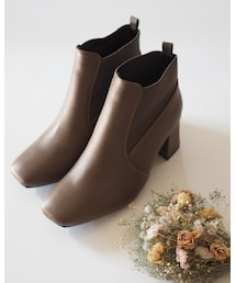 しまむら | dear.ful / PAサイドゴアブーツ , 中茶 , LL / 150-3229 / ¥2700+税(ブーツ)