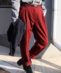 에이클로젯 | 버건디 컬러의 슬랙스 입니다! 두꺼운 원단으로 제작되어 따뜻하고 착용감도 좋아요! 무엇보다 입었을 때 핏이 너무 예뻐서 좋았어요 ^_^ (スラックス)