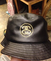 STUSSY | Stussy 金標皮革 (ハット)