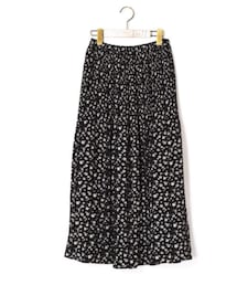 w closet | 花柄プリーツスカート(スカート)