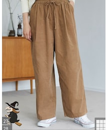 AMERICAN HOLIC | 細コールドロストワイドパンツ(その他パンツ)