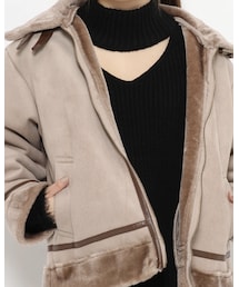 LUDIC PARK | ムートンファージャケット(ムートンコート)