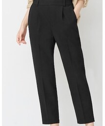 GU | 起毛タックテーパードパンツ(その他パンツ)